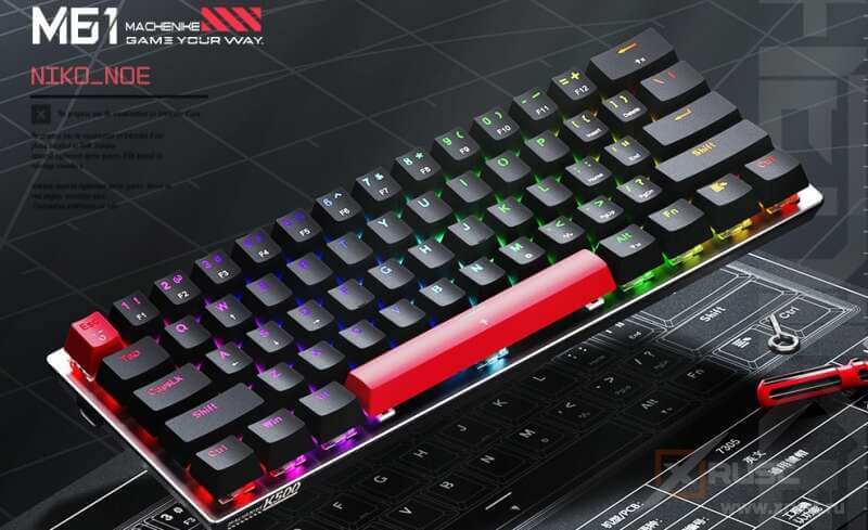 Совершенство технологий: новая игровая клавиатура Mechanic K500-M61 Совершенство технологий: новая игровая клавиатура Mechanic K500-M61