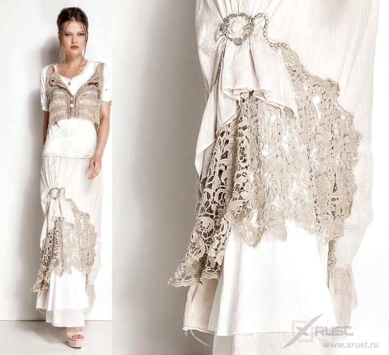 Вечерний наряд в стиле бохо Вечерний наряд в стиле бохо